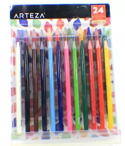 Arteza Woodless Watercolor Pencils Set of 24 New and Unopened d5 - Picture 1 of 4