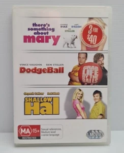 There's Something About Mary / Dodgeball / Shallow Hal (DVD 2009 3 discs) R4 - Picture 1 of 8