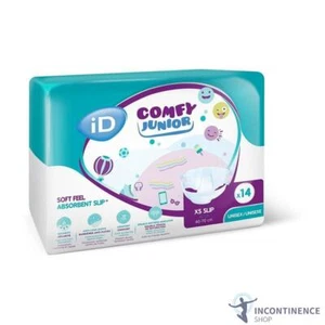 iD Comfy Junior Soft Feel Absorbent XS Slip Underwear - 1550ml (Pack of 14) - Picture 1 of 2
