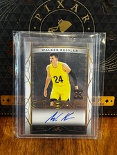 WALKER KESSLER SIGNED AUTO 2/10 LEAF TRINITY ROOKIE CARD RC CLEAR
