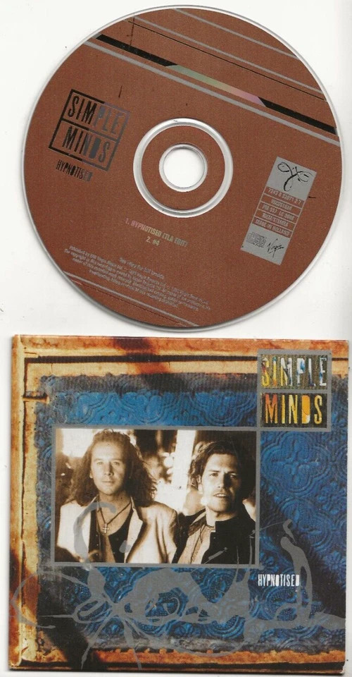 SIMPLE MINDS HYPNOTISED RARE 2-TRACK-CD  SINGLE FROM NETHERLANDS, BRAND NEW - Image 1 of 1