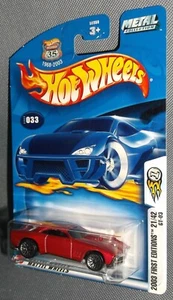 Hot Wheels 2003 #033 First Editions #21 of 42 GT 03 GT-03 Red Black WSPs 56359 - Picture 1 of 2