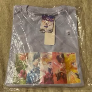 UNIQLO x Sailor Moon Collaboration Graphic T-Shirt Short Sleeve Size 3XL NEW2019 - Picture 1 of 4