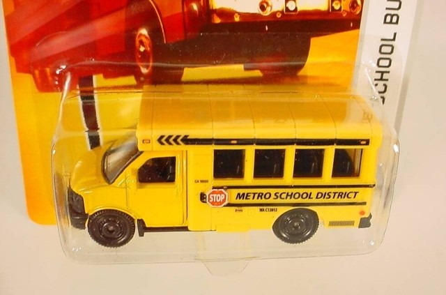 Miniatura Ônibus Escolar Amarelo - Die Cast: School Bus - Toyshow