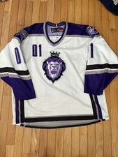 READING ROYALS HOCKEY JERSEY MINOR LEAGUE ECHL  Men’s Large Freddie( HAS MARKS)
