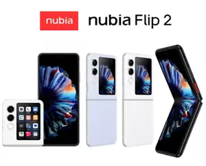 Nubia Flip 2, 5G Mobile Global Unlocked 4300mAh 6.9" FHD+ Dimensity 7300X, +OTA - Picture 1 of 22