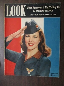 LOOK MAGAZINE DECEMBER 2, 1941 BARBARA BRITTON COLE PORTER FRANKLIN D. ROOSEVELT - Picture 1 of 2