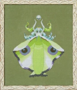 ¡OFERTA! NC345 MISS MOON MOTH de Nora Corbett con materiales completos - Imagen 1 de 1