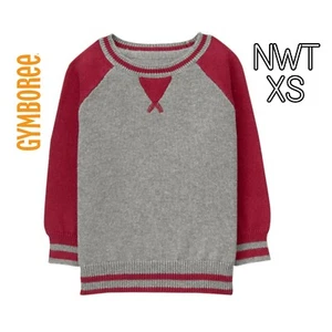 Gymboree Color Block Varsity Sweater Size XS NWT Boys - Picture 1 of 5