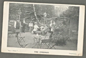 CZI 1905 Postcard, The Terrace, The Old Bull & Bush Inn, Hampstead, Middlesex - Picture 1 of 1