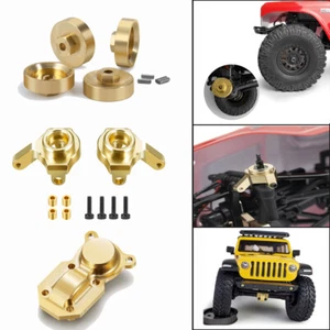 For RC 1:24 Axial SCX24 Front Steering Knuckle Hex Adapters Axle Housing Cover - Picture 1 of 19