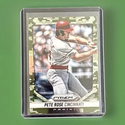 2014 Panini Prizm Camo Pete Rose #167 - Image 1 of 2