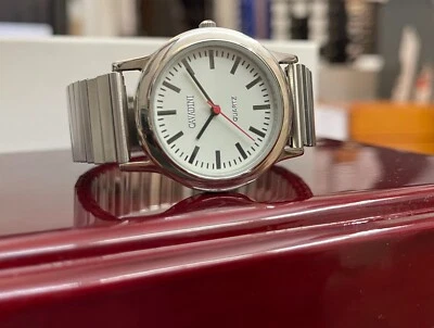 Cavadini Women's Watch Train 1 5/16in Stainless Steel With Flexiband 3 Bat - Image 1 of 4