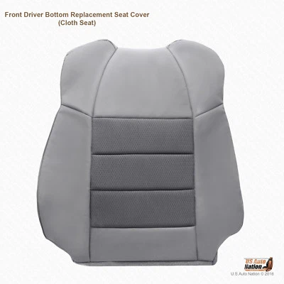 Серый тканевый чехол для водителя с удлиненной кабиной для Ford F250 F350 X 2005 2006 годов выпуска - Изображение 1 из 4