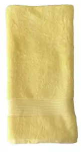 RALPH LAUREN-BOWERY-Body Towel Bath Sheet-100% Cotton-Bright Yellow: 72" x 32" - Picture 1 of 3