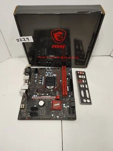 MSI B250M GAMING PRO Socket 1151 B250 DDR4 Motherboard #2229 - Afbeelding 1 van 7