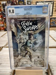 Seven Swords 1 CGC 9.8 variante AfterShock - Imagen 1 de 3