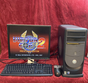 VINTAGE Dell Pentium 4 Windows 98se + XP Gaming SVIDEO COMPLETE DESKTOP SYSTEM