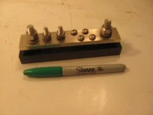 LARGE ELECTRICAL BUS BAR GROUNDING BAR  - Picture 1 of 3