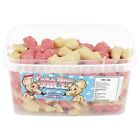 Pink & White Mice Retro Sweets Full Catering Tub x 120 Pieces