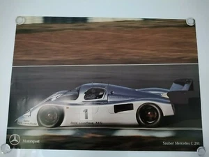 Mercedes Motorsport Sauber C291 C 291 59cm x 43cm Poster 1991 - Picture 1 of 1