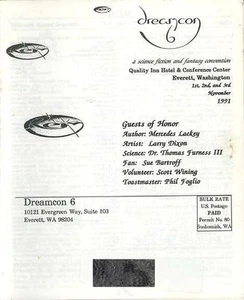 DREAMCON 6 GUIDEBOOK VGC! Guide Gen Con GENCON Dungeons Dragons D&D Book Program - Picture 1 of 1