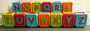 Vtech 13 Double Sided Alphabet Letters Block Replacement B10 - Picture 1 of 4