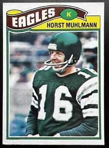 Carta Calcio 1977 Topps #23 Horst Muhlmann - Philadelphia Eagles π EX-NM - Foto 1 di 4