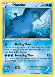Mantine 27/114 Common | Steam Siege | Pokemon Card - Picture 1 of 1