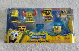 Nickelodeon *SPONGEBOB SQUAREPANTS* 7 Piece Collector Figure Set - Picture 1 of 2