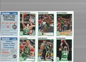 BOSTON CELTICS 1991-2 OSCO SET - Picture 1 of 1