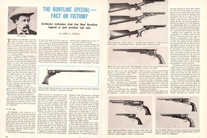 1967 vintage firearms article The BUNTLINE Special , Fact or Fiction 040224 - Picture 1 of 1