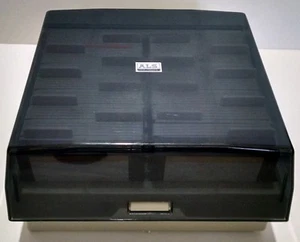 ALS COMPUTERMATE STORAGE CASE WITH 90, 3.5" FLOPPY DISKS INCLUDED - Picture 1 of 5