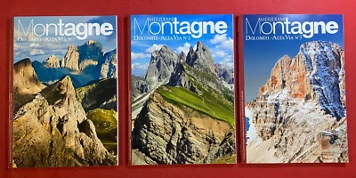 MERIDIANI MONTAGNE SPECIALI Lotto 3 Riviste Ed. Domus (2021) DOLOMITI ALTA VIA - Immagine 1 di 4