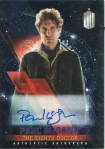 PAUL McGANN as 8th Doctor, Autograph trading card- DOCTOR WHO Timeless # 15/25 - Picture 1 of 2