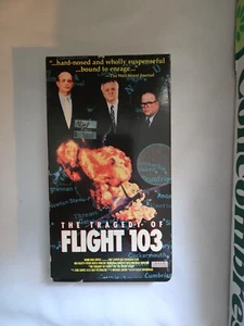 The Tragedy Of Flight 103 VHS TAPE, COMPLETE/TESTED SEE PHOTOS (VHS116) - Bild 1 von 4