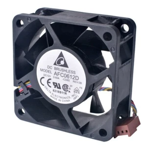 DELTA AFC0612D 60mm 6025 60x60x25mm DC12V 0.60A 4Pin PWM cooling fan - Picture 1 of 3