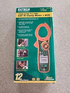 Extech MA1500 True RMS AC/DC Clamp Meter- NEW IN BOX - Picture 1 of 5