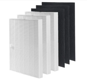 3 Pack 115115 Replacement Filter & 3 Carbon Pre-Filters A Size 21 for Winix C535 - Picture 1 of 9