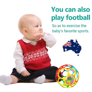 Manhattan-Toy Baby BUNDLE Winke-Rattle & Sensory Teether & Toy Click-Clack Ball - Picture 1 of 12