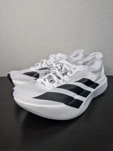 New Men's 8 Women's 9 adidas Adizero Adios Pro Evo 1 White Black IH5564 Running - Picture 1 of 11
