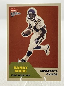 2002 Fleer Platinum Randy Moss #33 Minnesota Vikings - Bild 1 von 2
