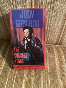 Judy Garland The Concert Years (VHS, 1990) NEW Sealed - Picture 1 of 3
