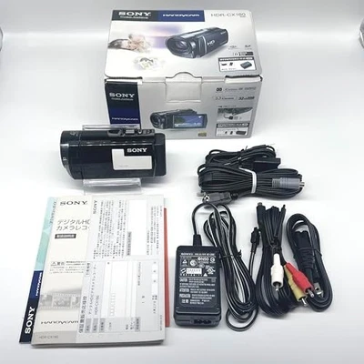 Sony HDR-CX180 Black Handycam HD Video Camera Camcorder 30x Zoom 32GB w/Box - Image 1 of 4