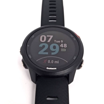 Garmin Forerunner 245 Music GPS Smart Watch - Black - Image 1 of 4