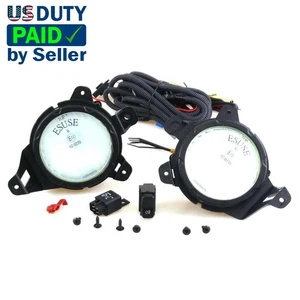 Spot Fog Light Lamp Glass Len 05-09 Mitsubishi L200 Triton Hunter Strada Pickup - Picture 1 of 6