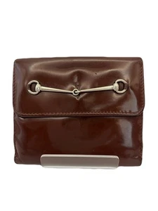 Gucci Fold Wallet Brown USED TB162-3 - Picture 1 of 24
