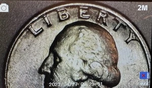 1980 D Denver Washington US Quarter 25c Rare Filled D Mint Mark Error - Picture 1 of 8