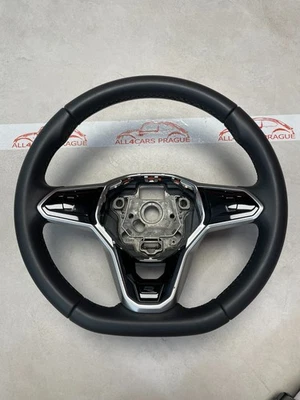 VW TOUAREG III CR7 SPORT LEDER LENKRAD R 760419089P - NUR 3000 KM STAND ORIG VW - Bild 1 von 4