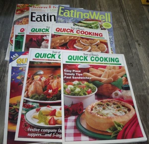 Lot of 10 Taste of Home Quick Cooking & Eating Well Magazine Back Issues - Picture 1 of 5